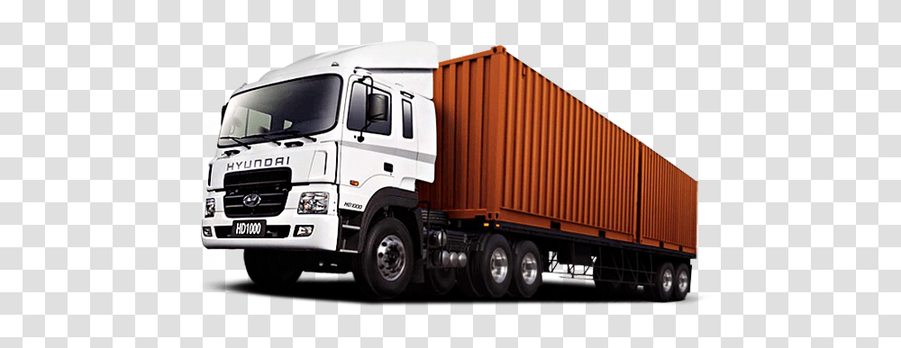 Gallery Hyundai Truck, Vehicle, Transportation, Trailer Truck, Outdoors Transparent Png
