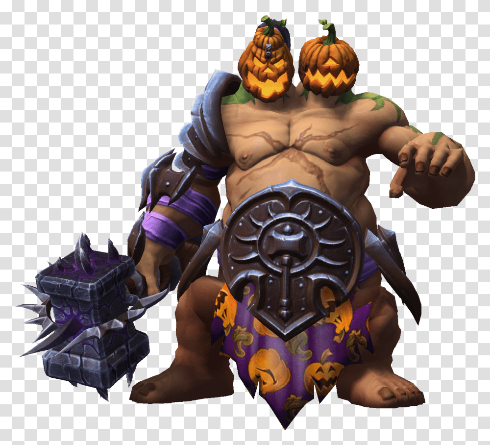 Gallery Image Heroes Of The Storm Cho Gall Pumpkin, Helmet, Outdoors, World Of Warcraft Transparent Png