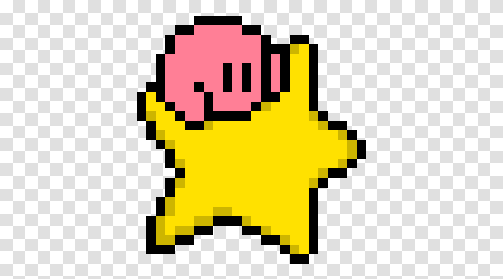 Gallery Pixilart Kirby On Star Pixel Art, Pac Man Transparent Png