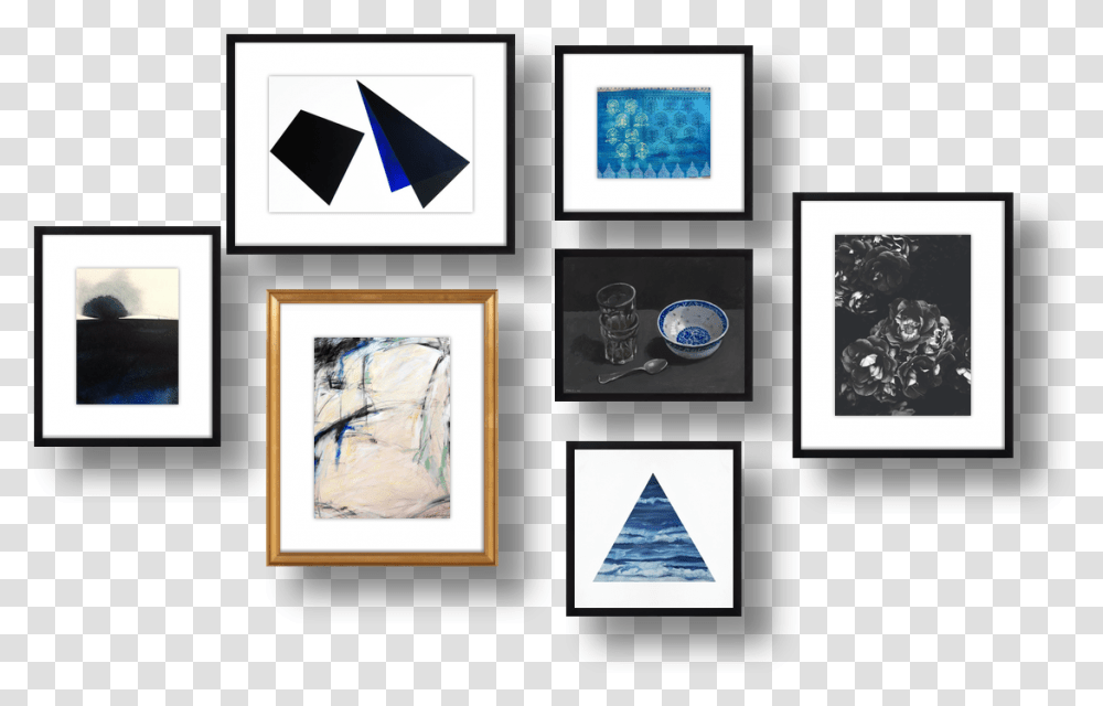 Gallery Wall Frame Wall Art, Collage, Poster, Advertisement, Modern Art Transparent Png