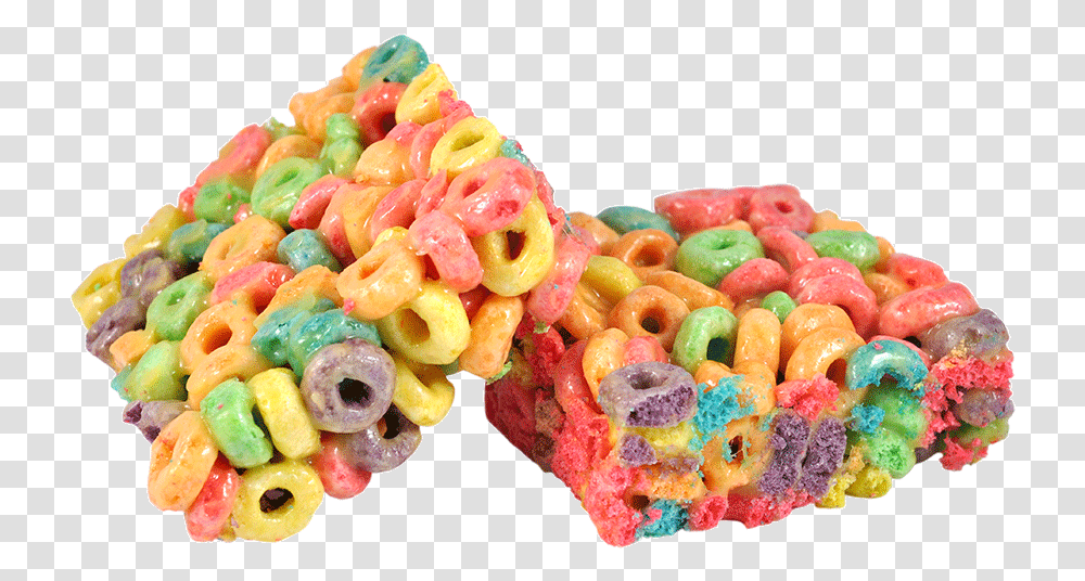 Galletas De Froot Loops Download Confectionery, Sweets, Food, Candy, Bread Transparent Png