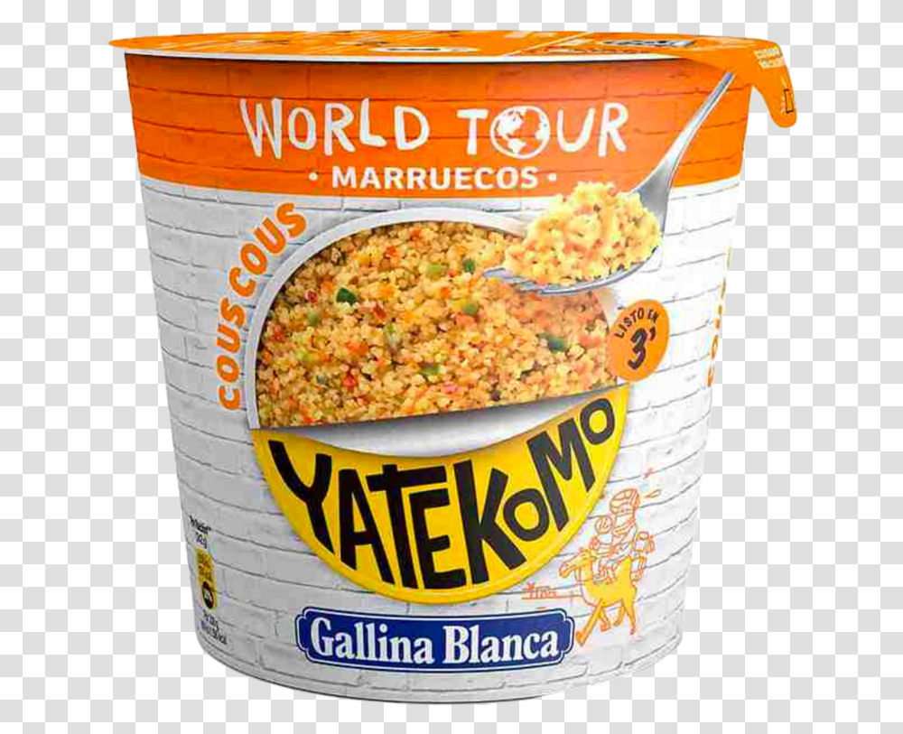 Gallina Blanca Yatekomo Couscous 106 G Cous Cous Pot Gallina Blanca, Food, Aluminium, Produce, Tin Transparent Png