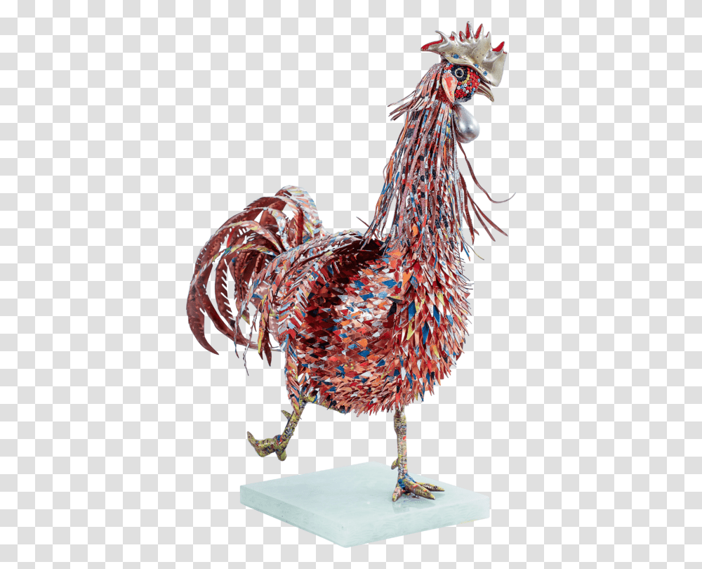 Gallo Variopinto Pietro De Tommaso Rooster, Fowl, Bird, Animal, Poultry Transparent Png