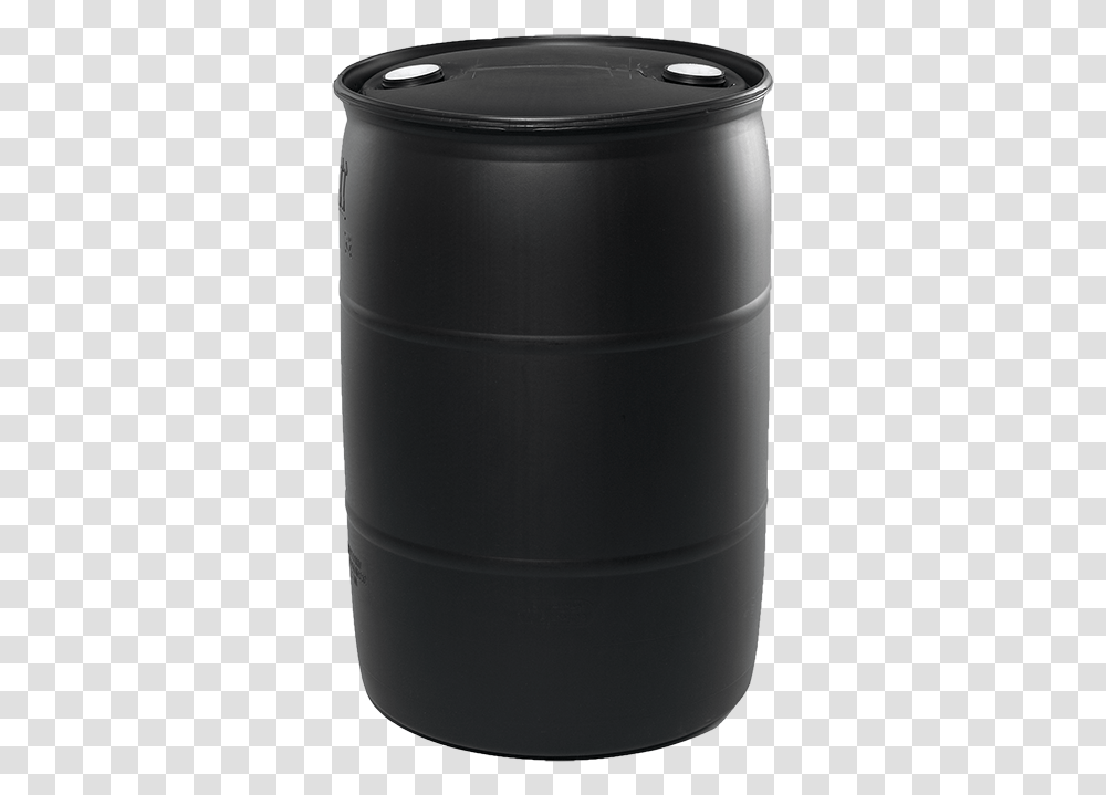 Gallon Black Tight Head Plastic Drum Drum, Milk, Beverage, Drink, Barrel Transparent Png