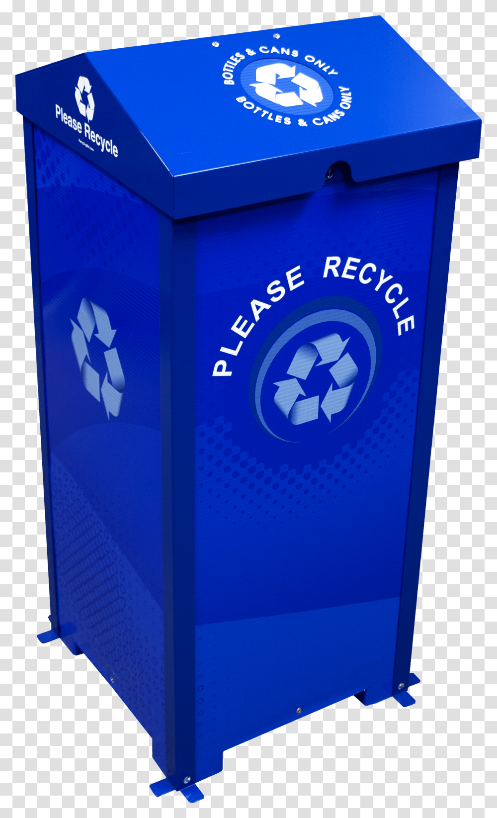 Gallon Lockable Recycling Bin Box, Symbol, Recycling Symbol, Logo, Trademark Transparent Png