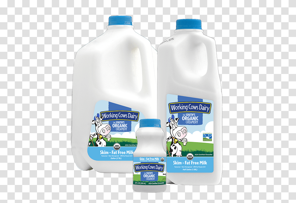 Gallon Of Milk Clipart Working Cows Dairy Milk, Beverage, Drink Transparent Png