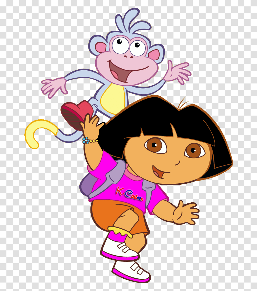 Gambar Animasi Background Dora The Explorer, Person, Human Transparent Png