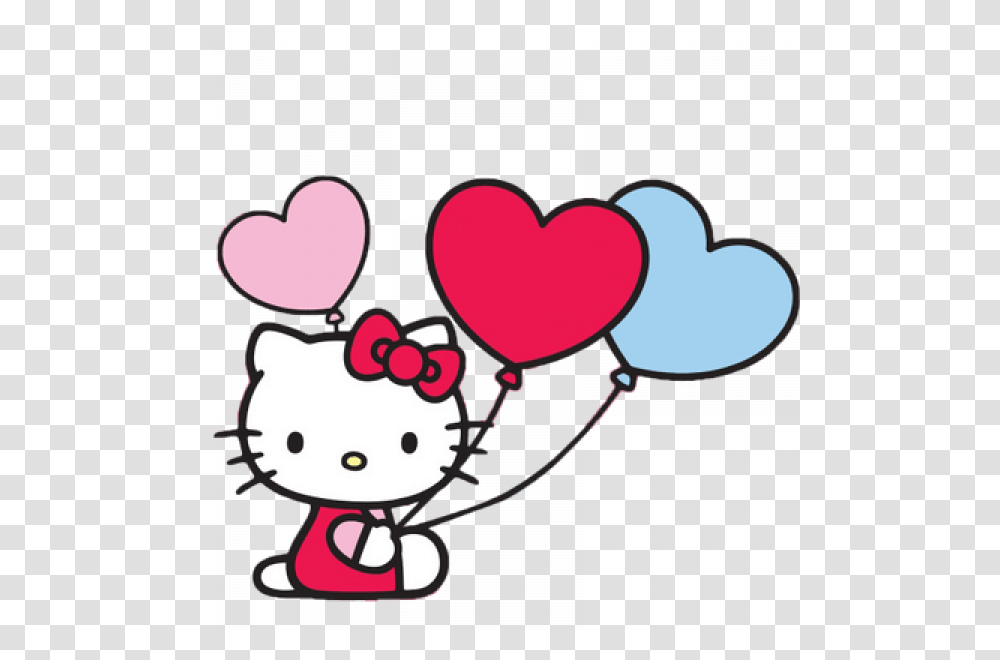 Gambar Hello Kitty Images Clipart Hello Kitty, Heart, Scissors, Blade, Weapon Transparent Png