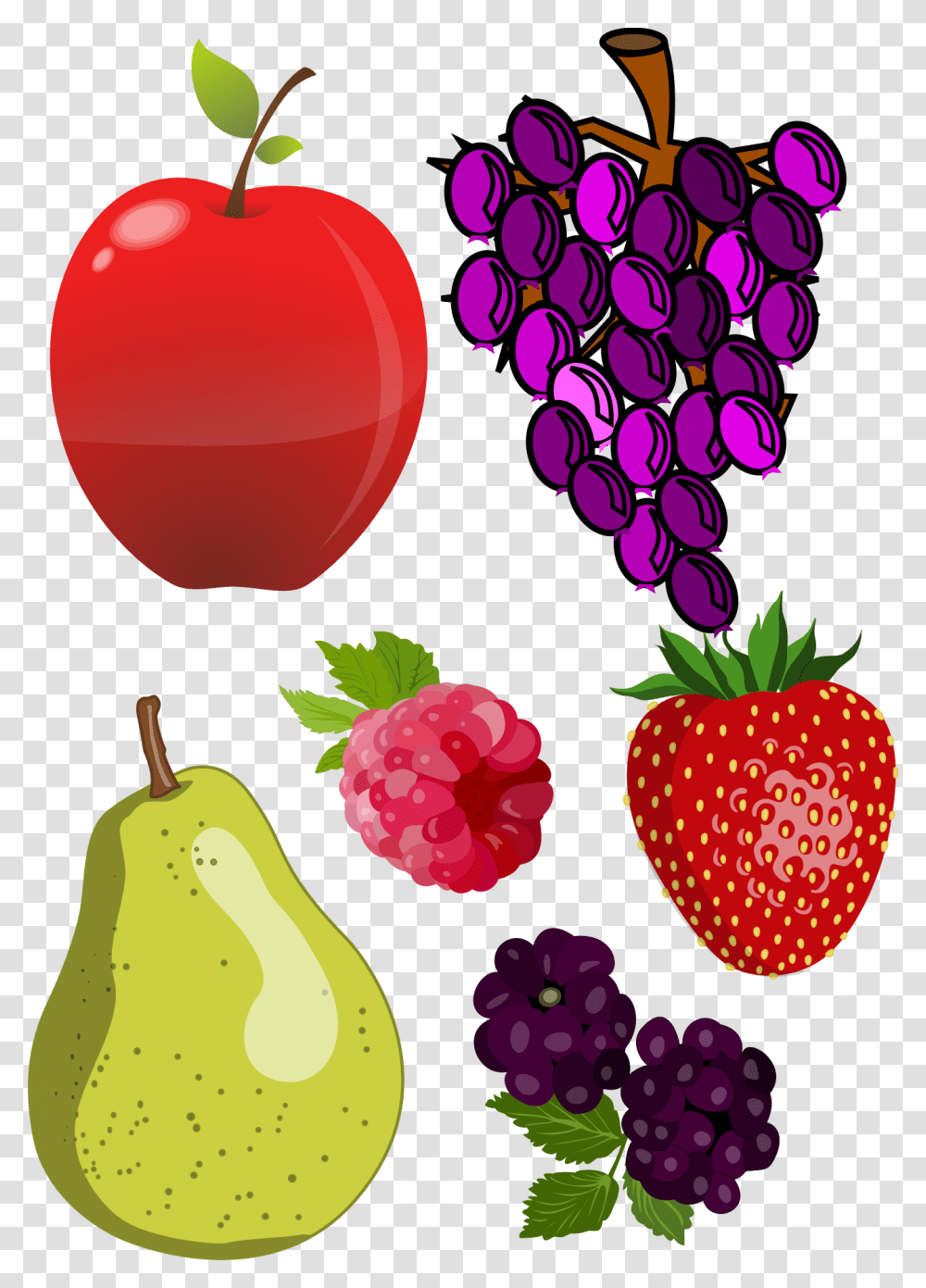 Gambar Ilustrasi Buah Buahan, Plant, Fruit, Food, Strawberry Transparent Png
