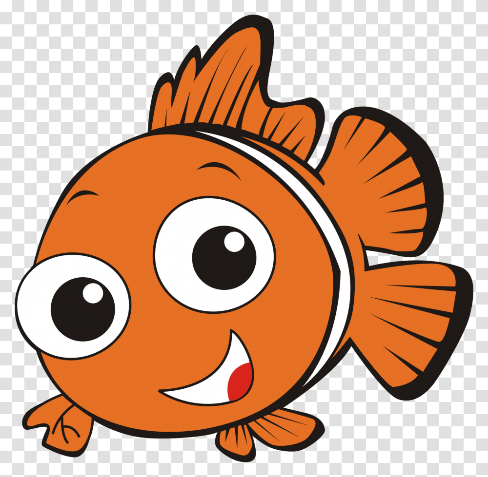 Gambar Larva Animasi Slapstick Lucu Buatan Korea Bikin Nemo Clipart, Goldfish, Animal Transparent Png