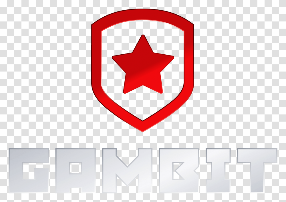 Gambit Gaming Logo Gambit Esports Logo, Star Symbol, Sign, Trademark Transparent Png