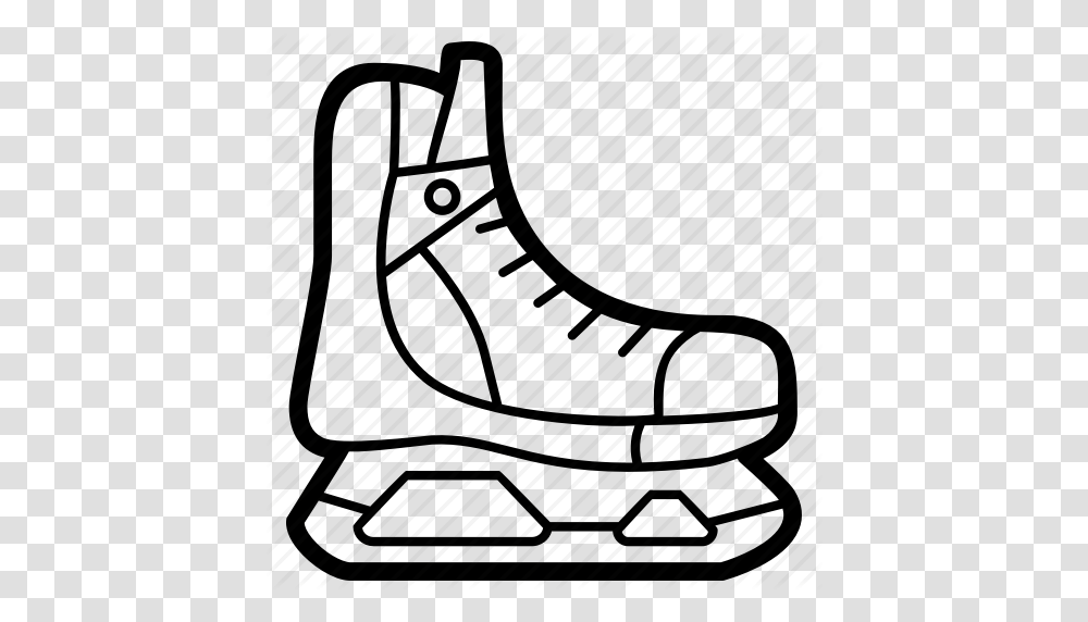 Gambling Hockey Ice Skates Sport Sporting Winter Icon, Apparel, Footwear, Boot Transparent Png