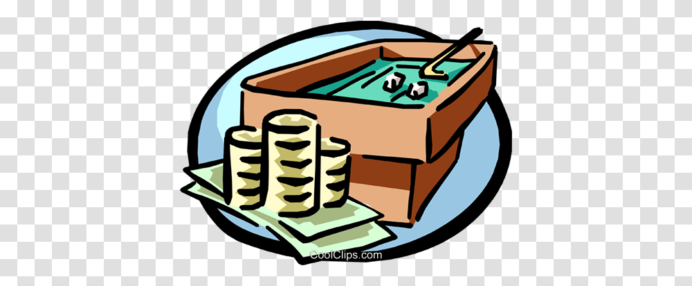 Gambling With Your Money Royalty Free Vector Clip Art Illustration, Jacuzzi, Tub, Hot Tub Transparent Png