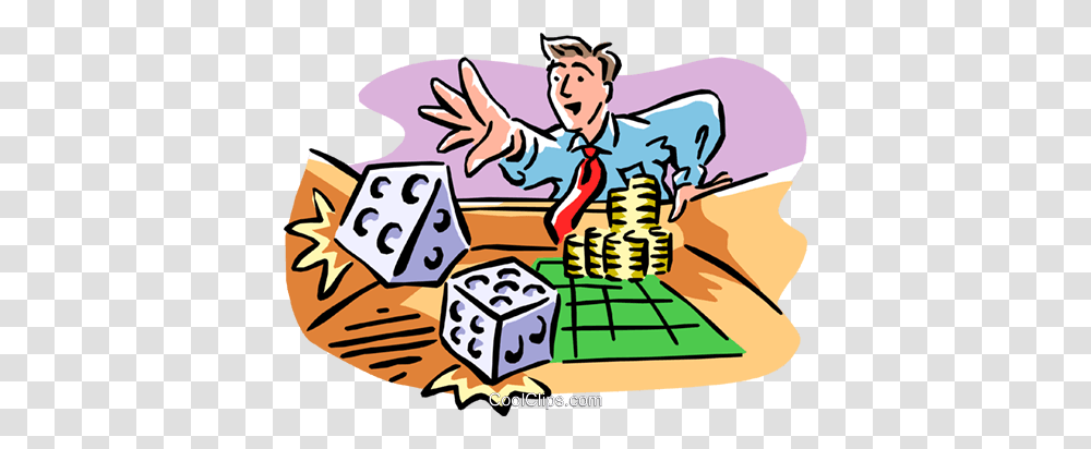 Gamblingcraps Royalty Free Vector Clip Art Illustration, Game, Poster, Advertisement Transparent Png