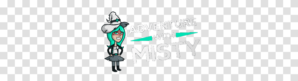 Game Adventure With Misty Cartoon, Text, Person, Clothing, Face Transparent Png