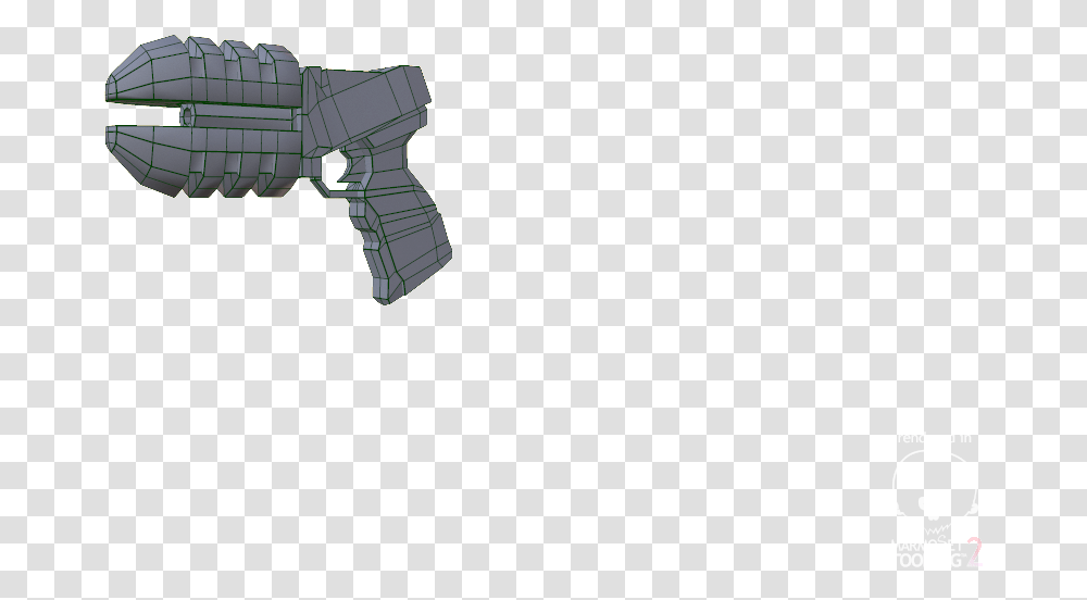 Game Anime Gadgets Textured Low Poly Model Plasma Hand Gun Revolver, Weapon, Weaponry, Water Gun, Toy Transparent Png
