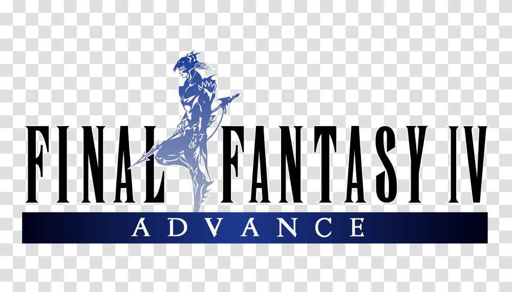 Game Boy Advance Logos Steamgriddb Final Fantasy 4 Logo, Text, Person, Sea, Outdoors Transparent Png