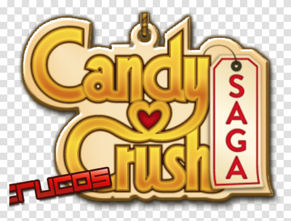 Game Candy Crush Logo, Slot, Gambling, Gate Transparent Png