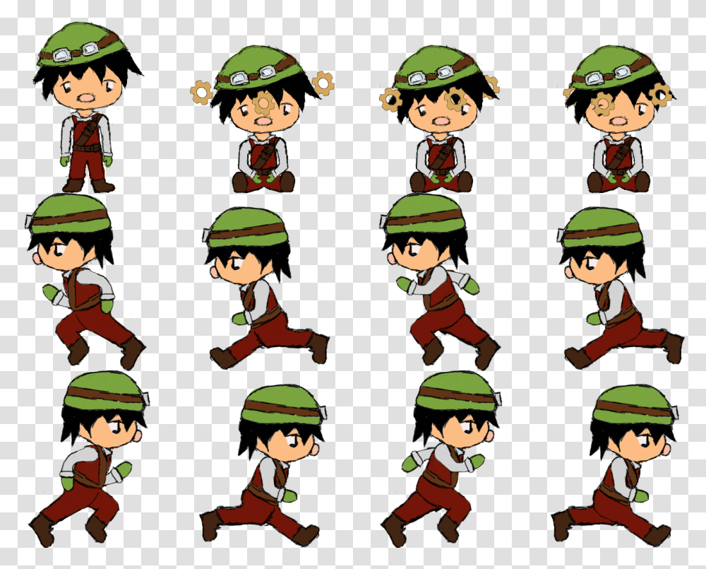 Game Character Character Sprite Sheet, Super Mario, Person, Human, Elf Transparent Png