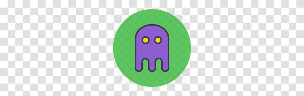 Game Character Computer Pacman Ghost Fun Entertainment Icon, Pac Man, Racket Transparent Png