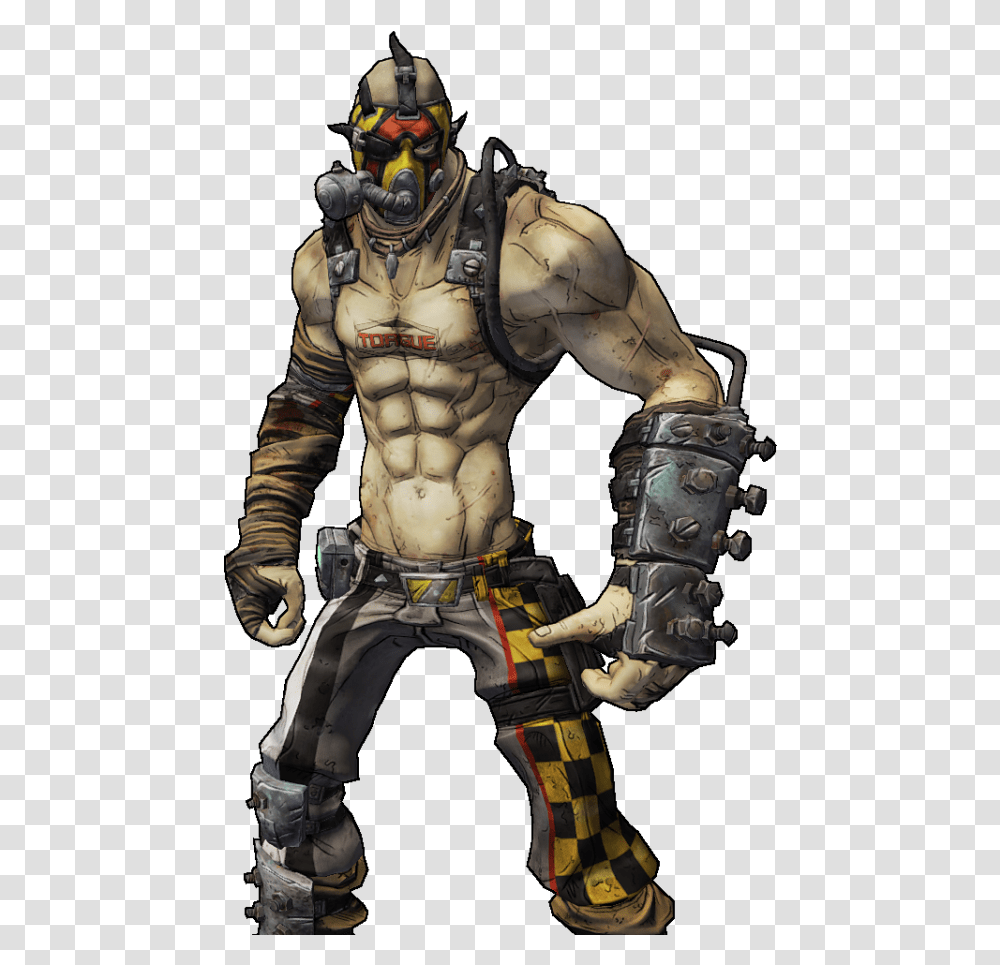 Game Characters Borderlands 2 Psycho, Person, Human, Hand, Torso Transparent Png