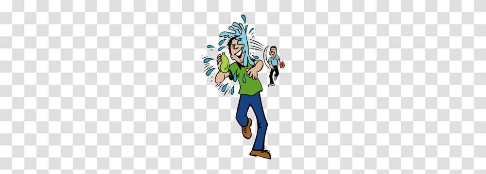 Game Clipart Water Balloon Fight, Person, Elf, Costume, Recycling Symbol Transparent Png
