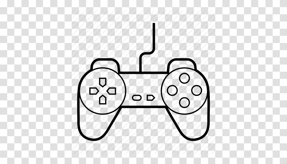 Game Console Game Controller Gamepad Joypad Video Game Icon, Drawing Transparent Png