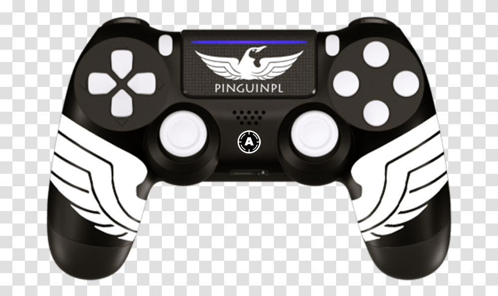 Game Controller Download Light Blue Ps4 Controller, Gun, Weapon, Weaponry, Electronics Transparent Png