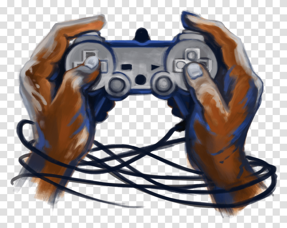 Game Controller, Electronics, Hand, Joystick, Video Gaming Transparent Png