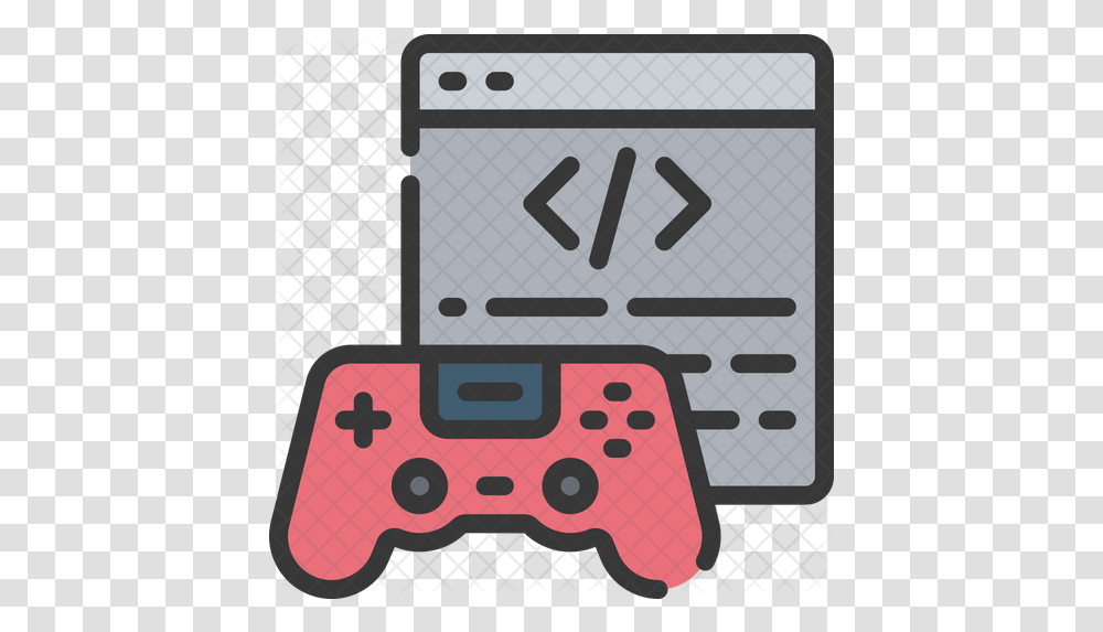 Game Development Icon Video Game Development Icon, Electronics, Joystick, Road Sign Transparent Png