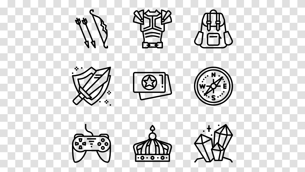 Game Elements Icon For Design, Gray, World Of Warcraft Transparent Png