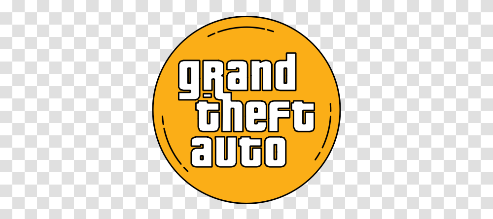 Game Gaming Grandtheftauto Gta Logo Orange Icon Gta Icon, Word, Text, Label, Alphabet Transparent Png