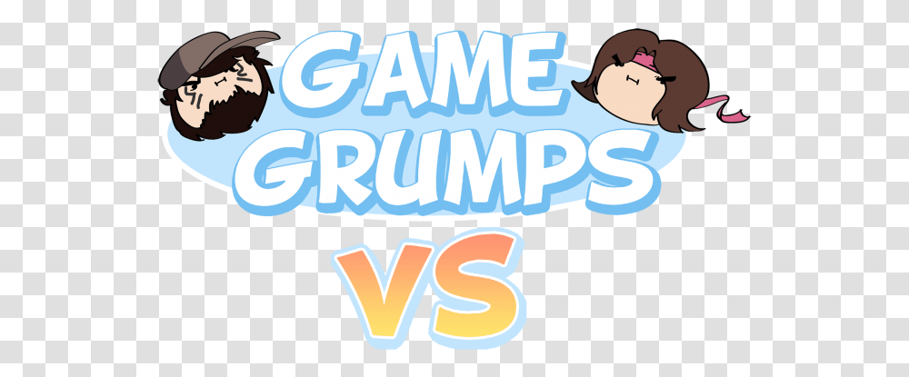 Game Grumps Vs Logo Cartoon, Clothing, Apparel, Text, Word Transparent Png