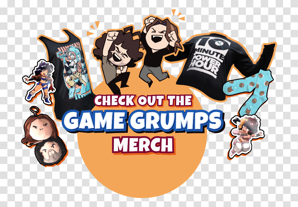 Game Grumps Vs Logo Game Grumps Logo, Label, Text, Leisure Activities, Person Transparent Png