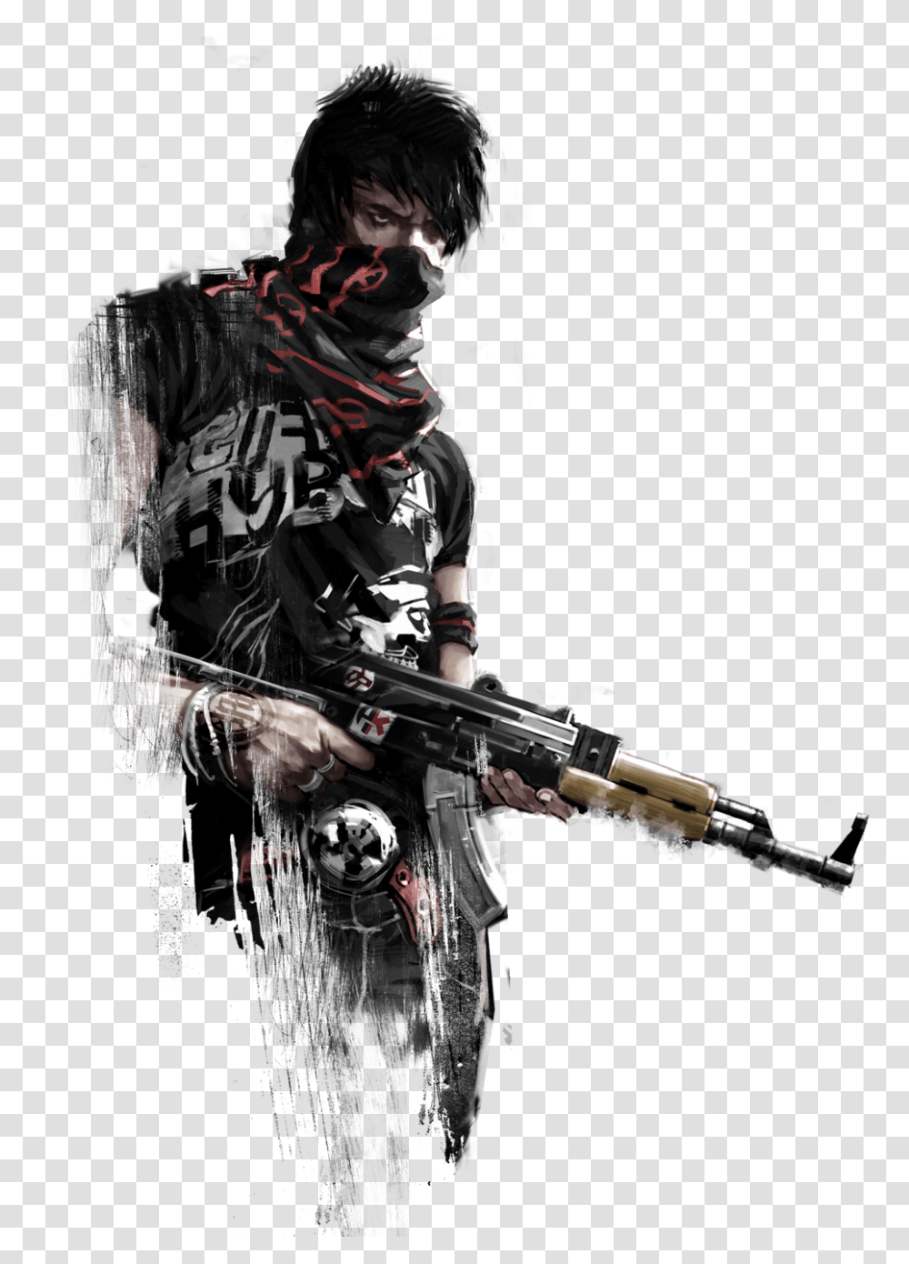 Game Image Cool Boys Phone Case, Person, Human, Gun, Weapon Transparent Png