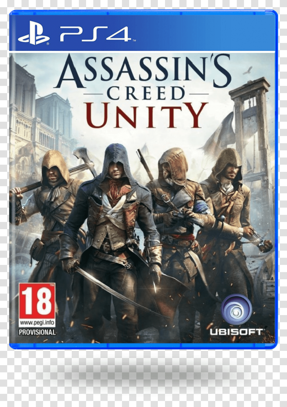 Game In Ps4 Assassins, Person, Poster, Advertisement, Motorcycle Transparent Png