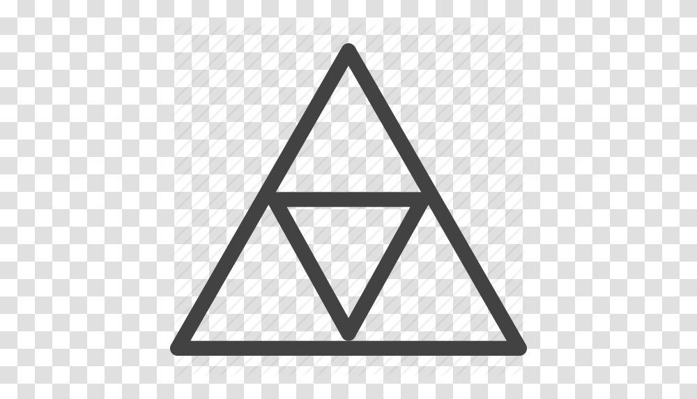 Game Item Triangle Triforce Video Icon, Staircase Transparent Png