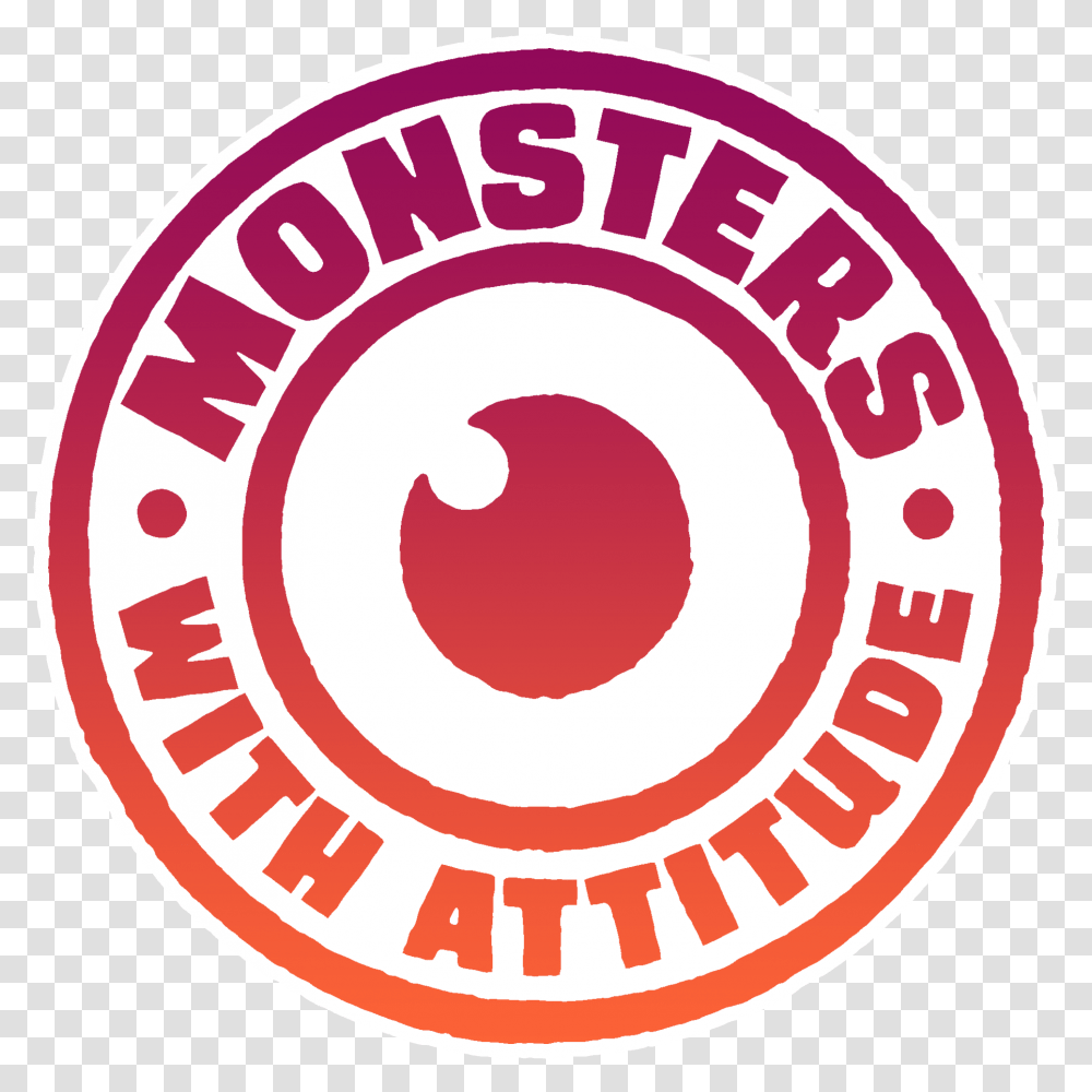 Game Logo Monsters With Attitude Logo, Label, Trademark Transparent Png