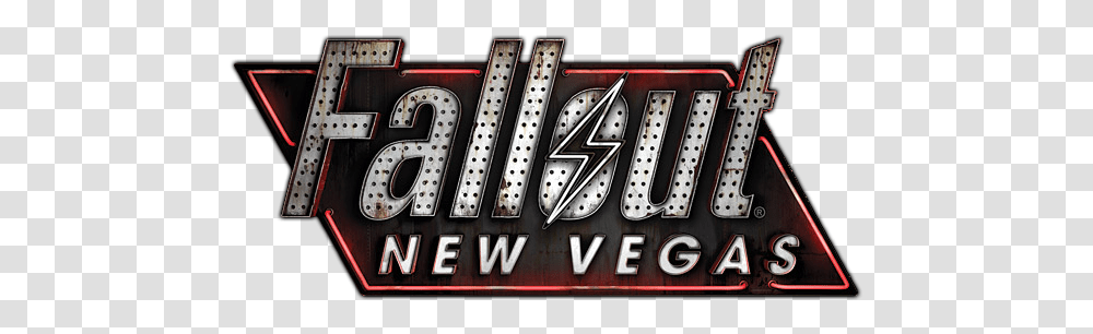 Game Logos Fallout New Vegas Logo, Word, Leisure Activities, Text, Symbol Transparent Png