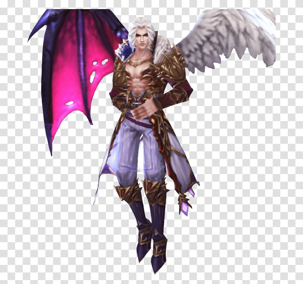 Game Mmorpg Heroesofchaos Lucifer Sticker Pngfreetoedit Supernatural Creature, Person, Human, Costume Transparent Png