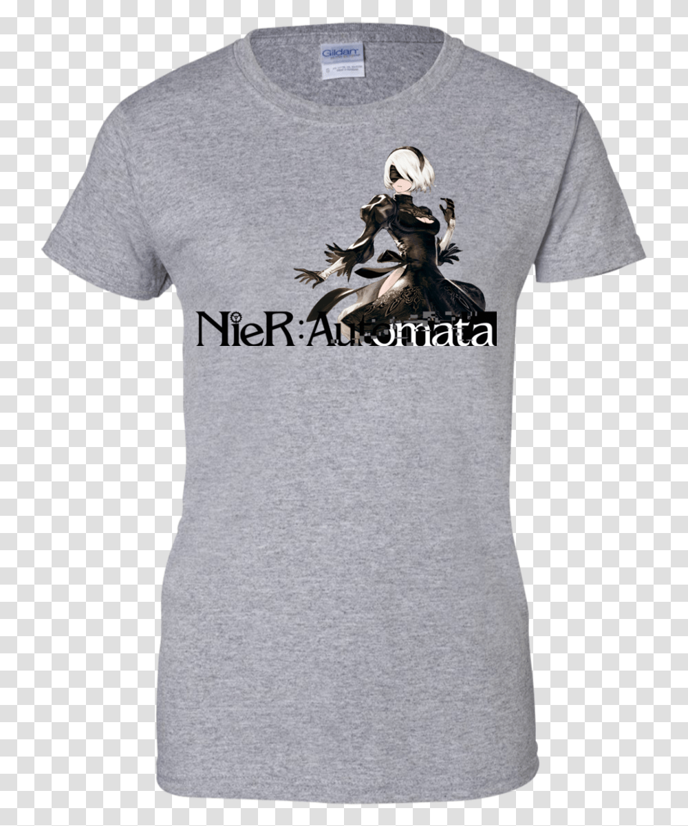 Game Nier Automata T Shirt Hoodies Tank Top Thanos Inevitable T Shirt, Apparel, T-Shirt, Bird Transparent Png