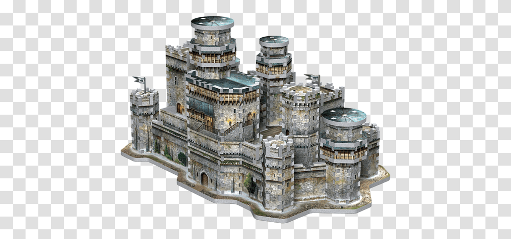 Game Of Thrones 3d Puzzle Winterfell, Castle, Architecture, Building, Fort Transparent Png