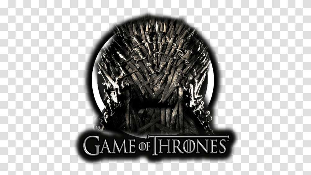 Game Of Thrones Chair Pic Game Of Throne Thrown Poster, Furniture, Adventure, Leisure Activities, Advertisement Transparent Png
