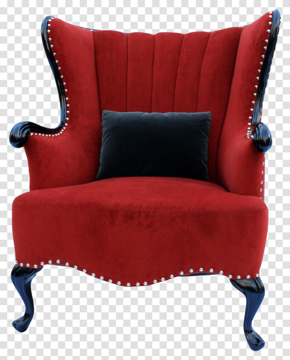Game Of Thrones Chair Vintage Channel Wing Back Chair Goth Wing Back Chair, Furniture, Armchair Transparent Png