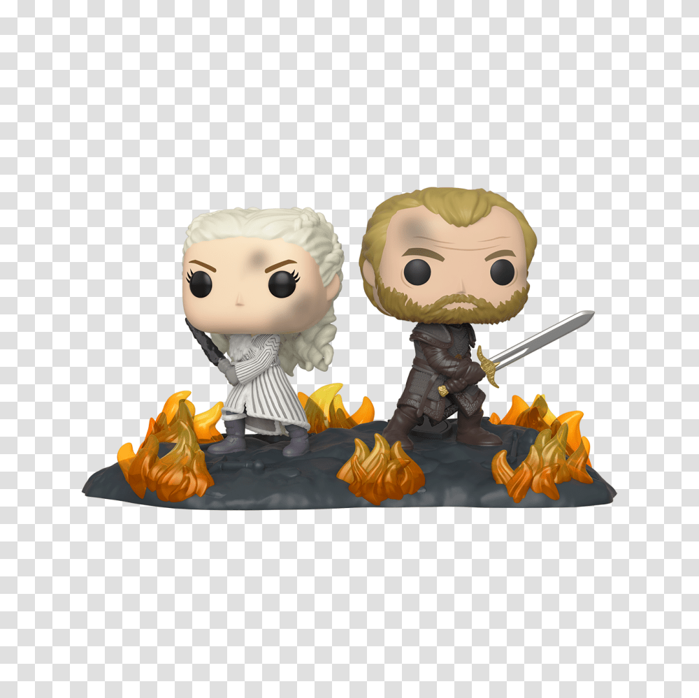 Game Of Thrones Daenerys And Jorah With Daenerys And Jorah Funko Pop, Toy, Figurine, Plant, Doll Transparent Png