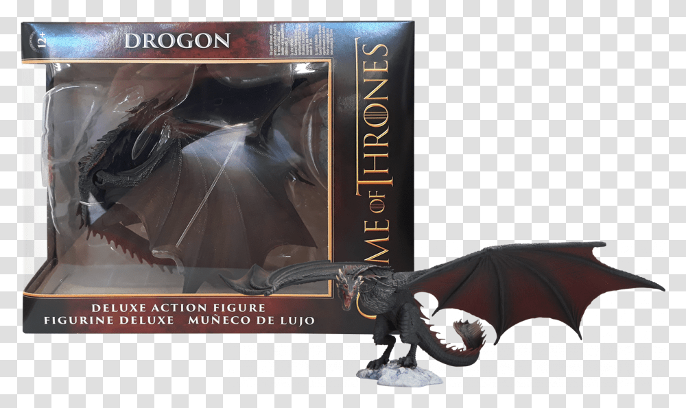 Game Of Thrones Drogon Deluxe Action Figure Game Of Thrones Drogon Deluxe Figure, Person, Human, Dinosaur, Reptile Transparent Png