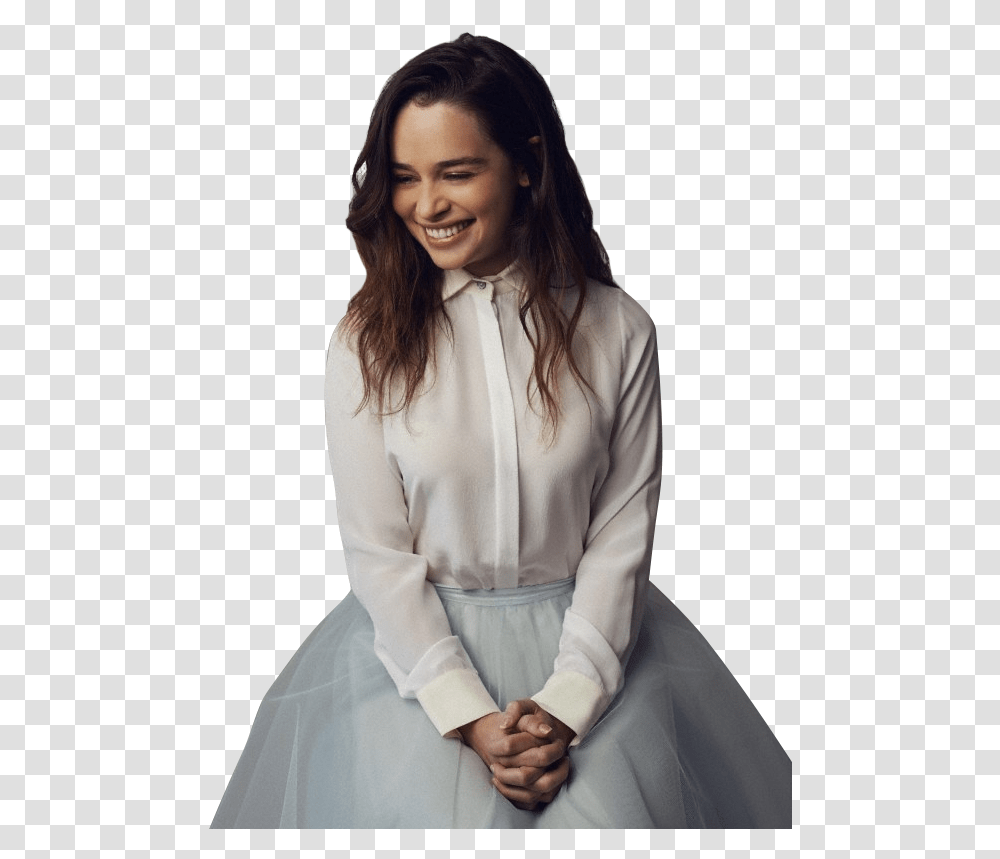 Game Of Thrones Emilia Emilia Clarke Cute, Clothing, Sleeve, Long Sleeve, Person Transparent Png