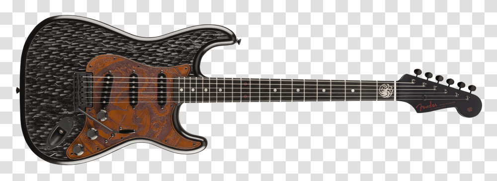 Game Of Thrones Fender Stratocaster, Guitar, Leisure Activities, Musical Instrument, Bass Guitar Transparent Png