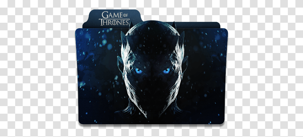 Game Of Thrones Folder White Walker Icone Game Of Throne, Halo, Mammal, Animal, Panther Transparent Png
