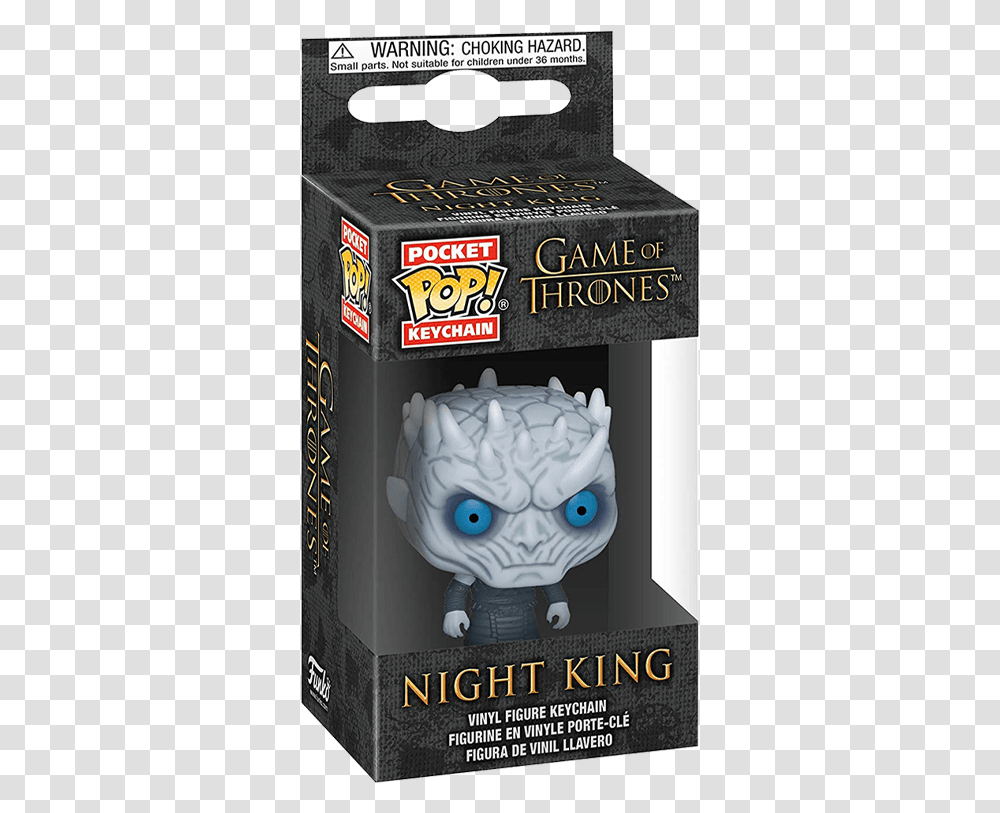 Game Of Thrones Funko Keychain Night King, Book, Liquor, Alcohol, Beverage Transparent Png